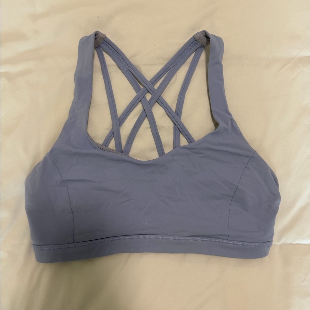 lululemon athletica Strappy Back Sports Bra - Light Purple